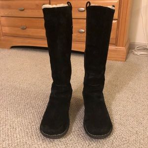 W Hartley tall black UGG boots